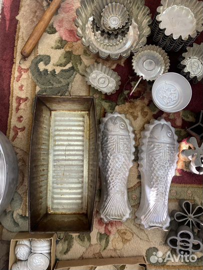 Формы и формочки для выпечки СССР