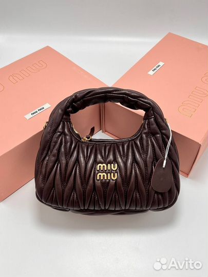 Сумка miu miu hobo