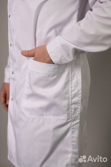 Медицинский халат мужской спецодежда Новый