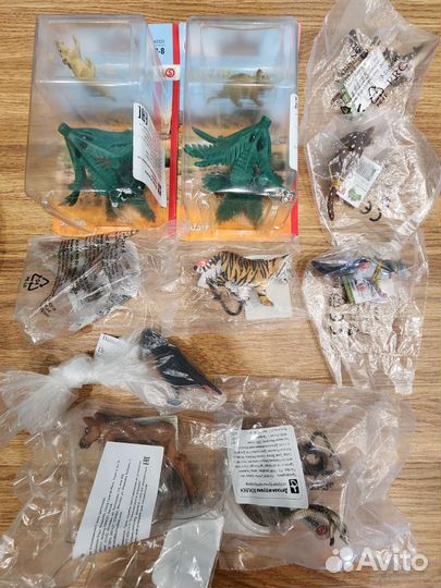 Фигурки животных Schleich, Safari Ltd, Southlands