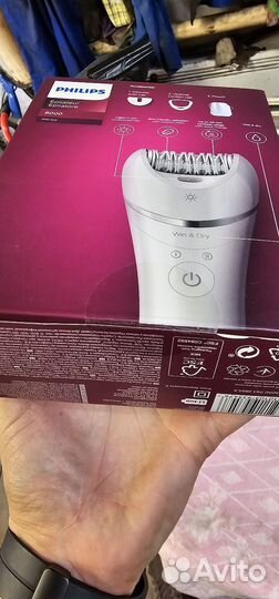 Philips Эпилятор для эпиляции Series 8000 BRE700