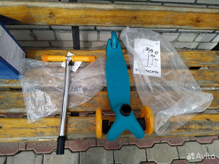 Самокат детский трехколесный scooter новый