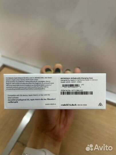 Apple AirPods (2-го поколения) оригинальные