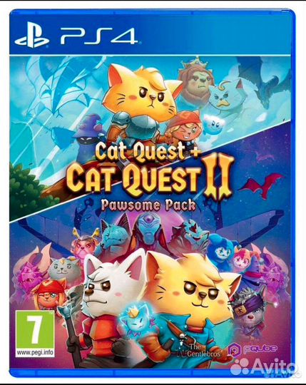 Cat Quest & Cat Quest 2: Pawsome Pack PS4, русские