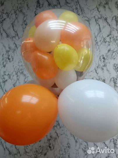 Шар сюрприз, Коробка сюрприз с шарами