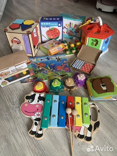 Игрушки для малышей пакетом