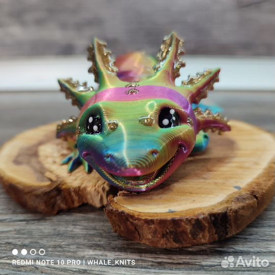 Кот сфинкс котёнок 3D 3Д игрушка подвижная