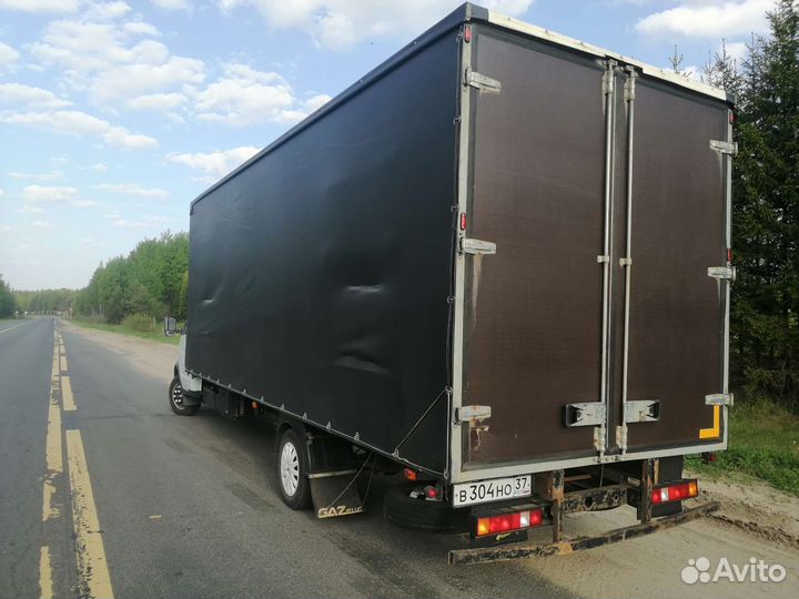 Грузоперевозки газель 6.5 метров