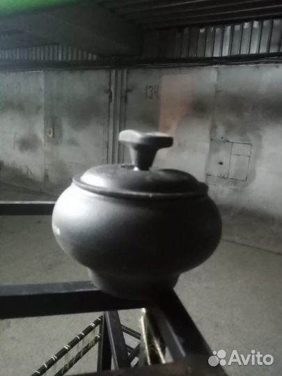 Чугунок с крышкой (объем 0,7л)
