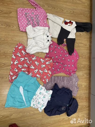 Пакет вещей бу на девочку 92/98