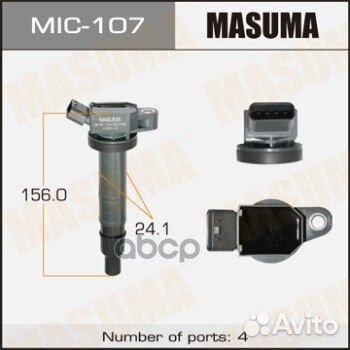 Катушка зажигания toyota mic107 Masuma