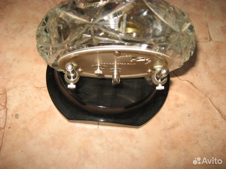 Настольные часы Кристалл,61г. Редкие. Состояние
