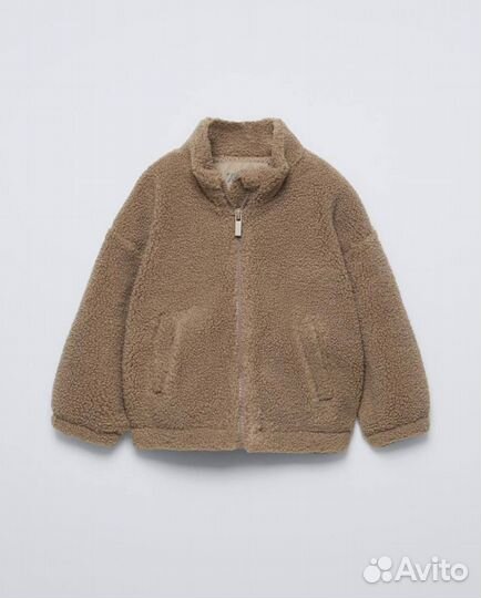 Куртка букле Zara 110 толстовка