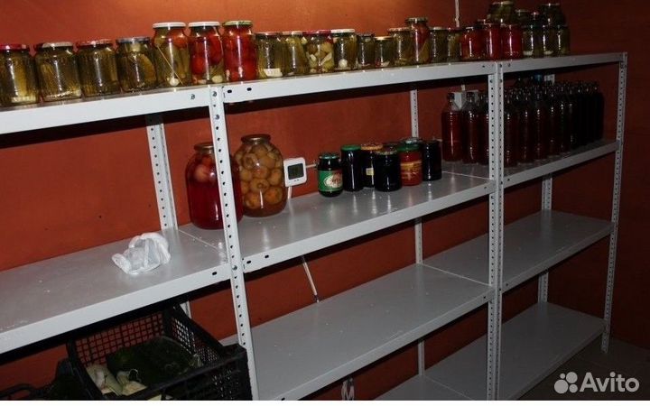 Стеллаж металлический 2000х1000х300 мм