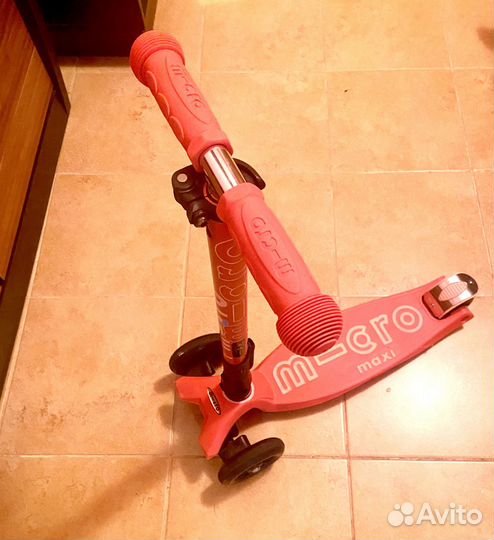 Детский трехколесный самокат Micro