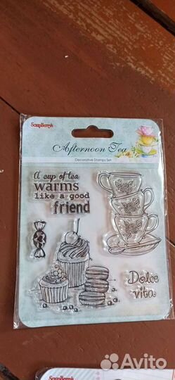 Творчество. Силиконовые штампы для скрапбукинга