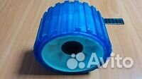 Ролик опорный прицепа L75 D128/22 мм PVC синий