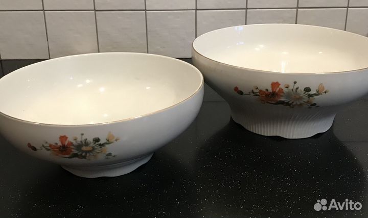 Салатники и супница Ilmenau Фарфор Германия