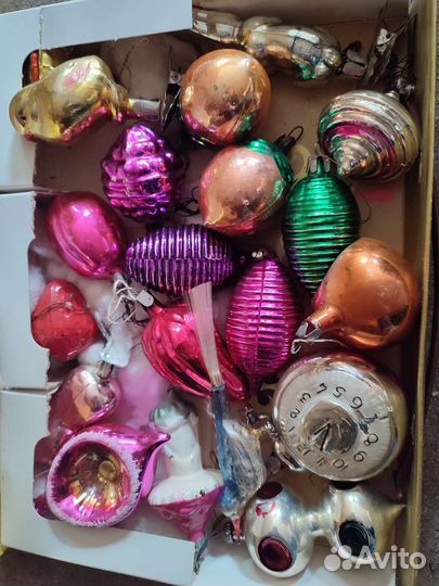 Елочные игрушки СССР