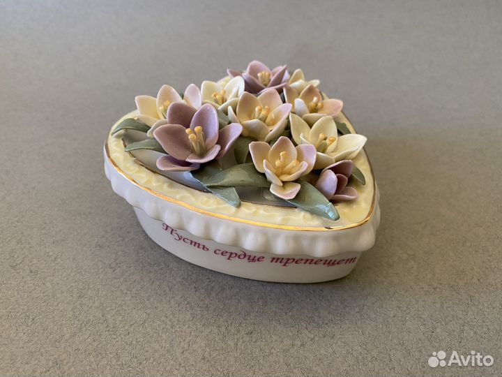 Шкатулка Весеннее сердце Pavone