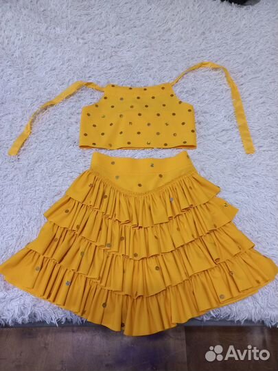 Бальное платье для выступления, платье желтое