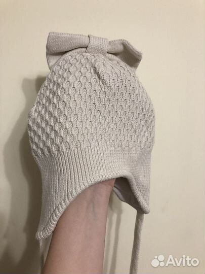 Шапка для девочки 2-4 года