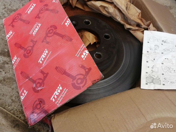 Тормозные диски Range rover sport L320 передние