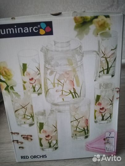 Набор кувшин и стаканы