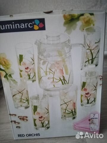 Набор кувшин и стаканы