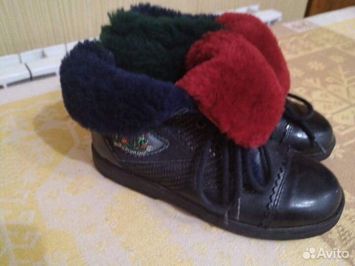 Ботинки зимние для девочки 26 размер