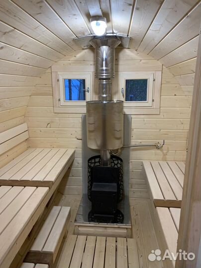 Баня Бочка из Алтайского Кедра