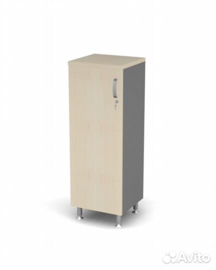 Серия Berlin. Шкаф закрытый левый 45x43x129 (берез