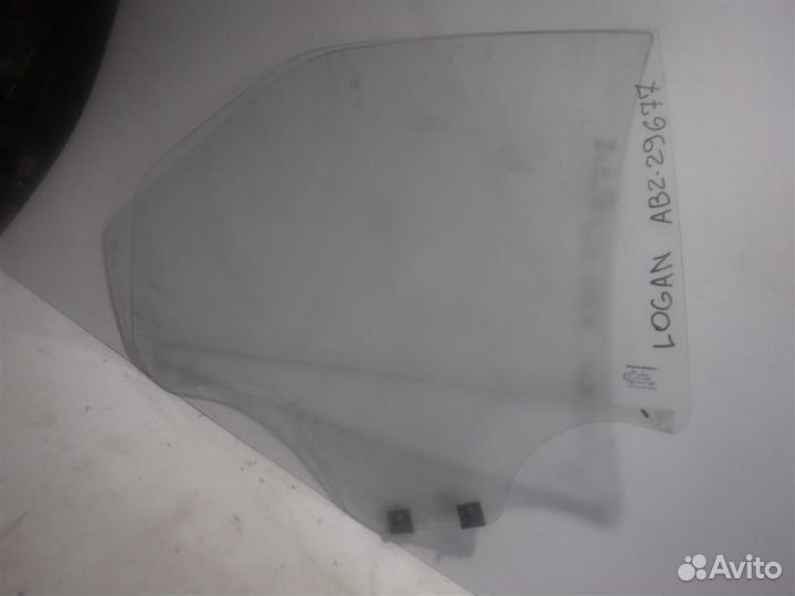 Стекло двери задней правой Renault Logan I 2005-2