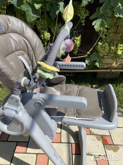 Стульчик для кормления,chicco polly magic relax