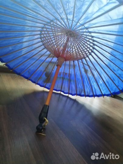 Зонтик (натуральный шелк, бамбук)