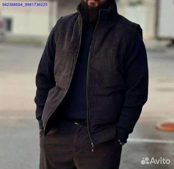 Жилетка вельветовая (теплая) (Арт.21106)