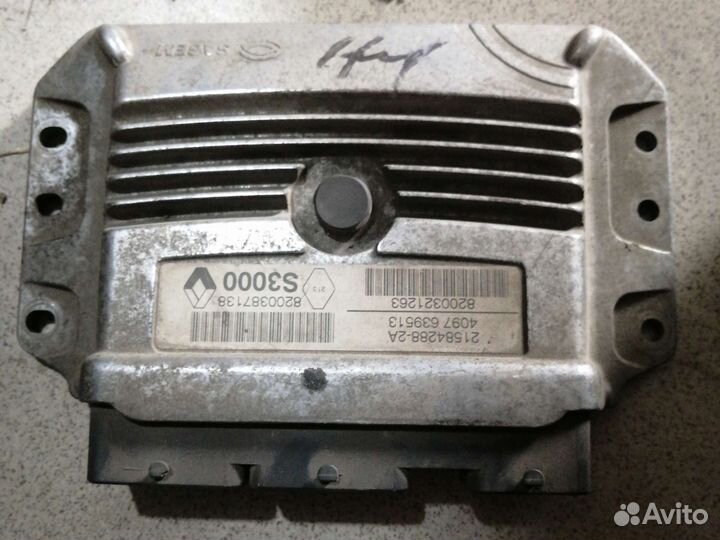 Эбу renault megane 2