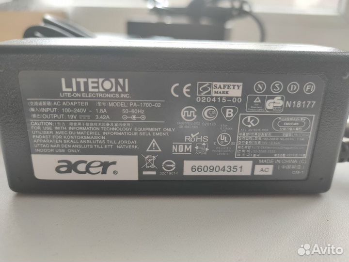 Зарядка для ноутбука / Блоки питания для ноутбука