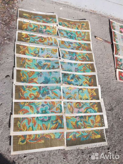 Технический рисунок ковра