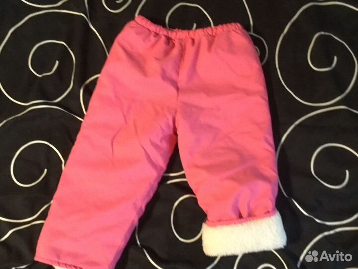 Тёплые штанишки от 6 месяцев