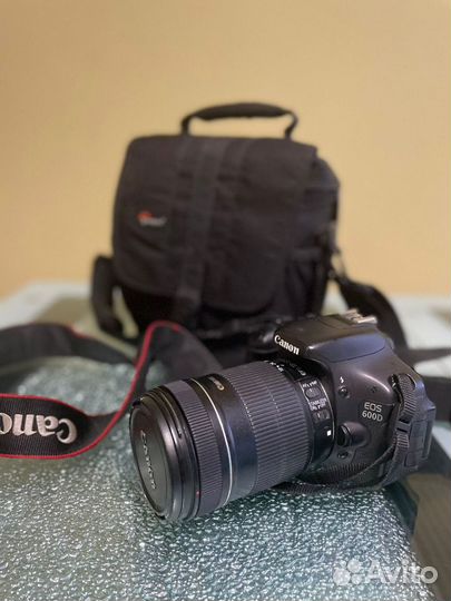 Зеркальный фотоаппарат canon eos 600 d 18-135 kit