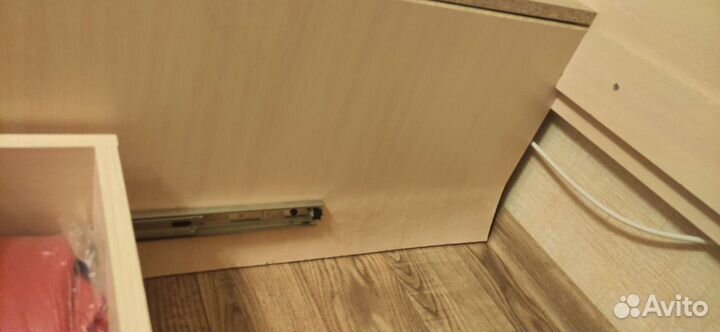 Детская кровать с ящиками и матрасом