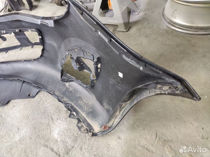 Бампер передний Opel Corsa D с дефектами