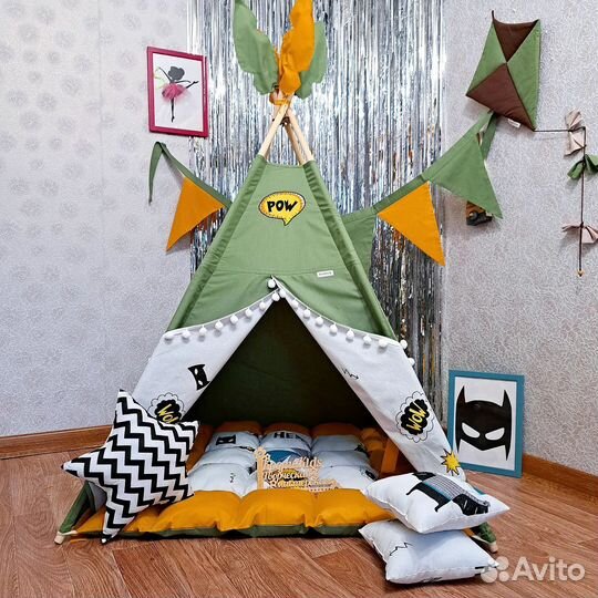 Детская игровая палатка Вигвам