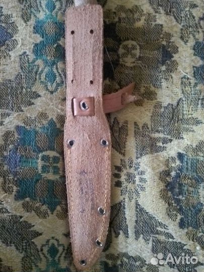 Нож с ножнами Козья ножка времён СССР