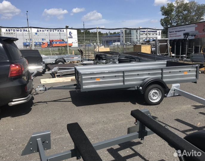 Прицеп бортовой 3,2х1,5 борт 0,4м (Ул)
