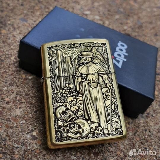 Зажигалка Zippo Armor - Чума