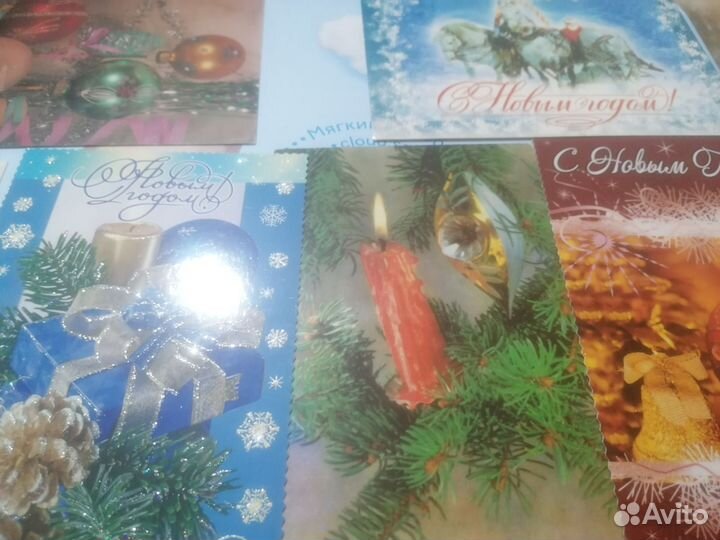 Открытки новогодние сср