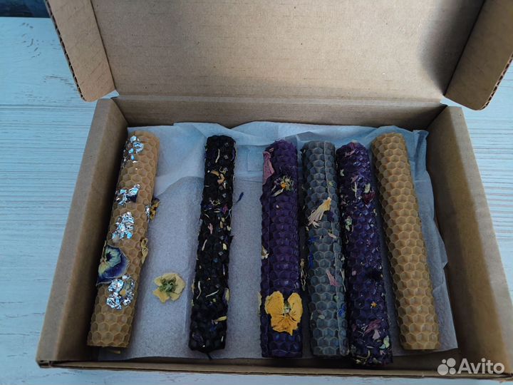 Ароматизированные свечи. Ручная работа