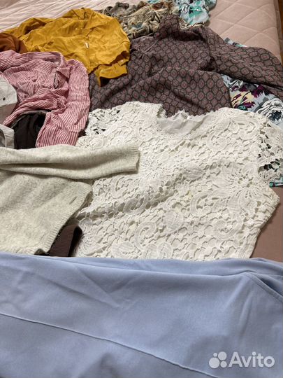 Пакет женских вещей размер 44-46 бу